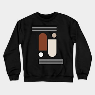 Abstract unique geometrical art design Crewneck Sweatshirt